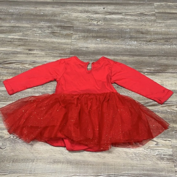 The Children's Place Red Glitter Tutu Dress - Picture 3 of 5